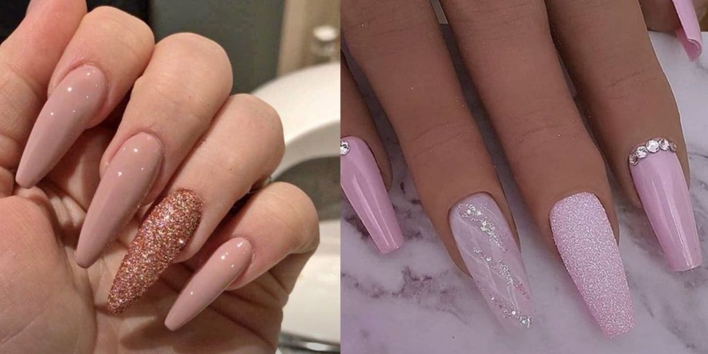 ongle effet sucre